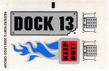 LEGO Sticker for Set 7045