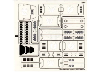 LEGO Sticker for Set 70705