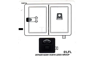 LEGO Sticker for Set 75138 (North American Version)