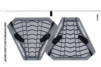 LEGO Autocollant pour l'ensemble 76031 (version nord-américaine)