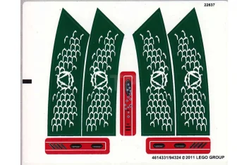 LEGO Sticker for Set 7978