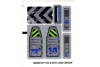 LEGO Pegatina para Set 8189