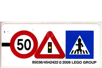 LEGO Sticker for Set 8401