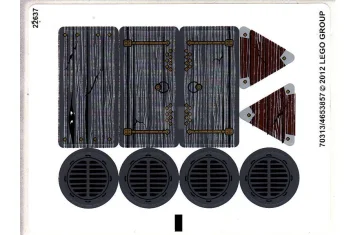 LEGO Sticker for Set 9446 