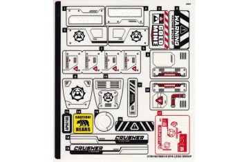 LEGO Sticker for Set 60188