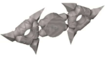 LEGO Minifig, Weapon Throwing Star (Shuriken) with Textured Grips, 2 on…