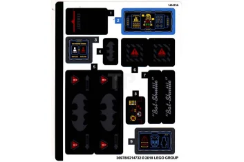 LEGO Sticker for Set 70923