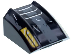 LEGO Slope 2 x 2 Curved with Rim and Hood Latches…