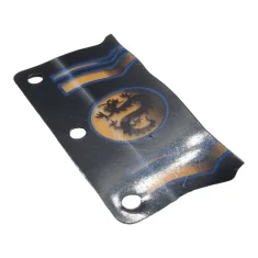 LEGO Bandiera di plastica 3 x 6 modello Ninja nero