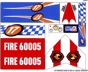 LEGO Sticker for Set 60005 