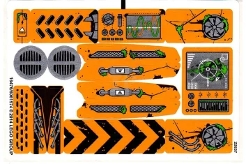 LEGO Sticker for Set 70134 - Sheet 1