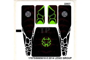 LEGO Sticker for Set 70134 - Sheet 2 