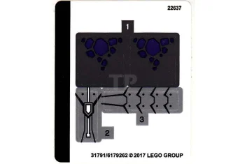 LEGO Sticker for Set 70359