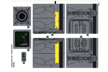 LEGO Sticker for Set 75136 