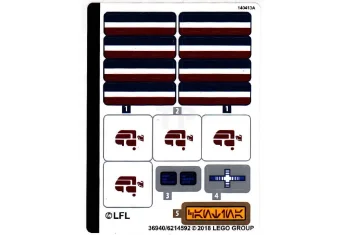 LEGO Sticker for Set 75205 