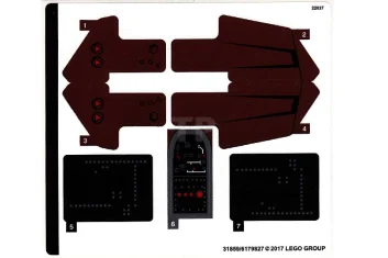 LEGO Sticker for Set 75532 