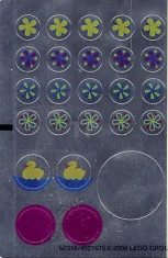 LEGO Sticker for Set 7586 - Sheet 2