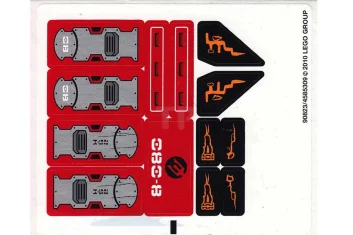 LEGO Sticker for Set 8080 