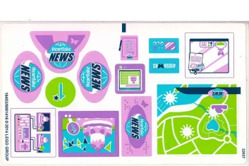 LEGO Autocollant pour l'ensemble 41056 (version internationale)