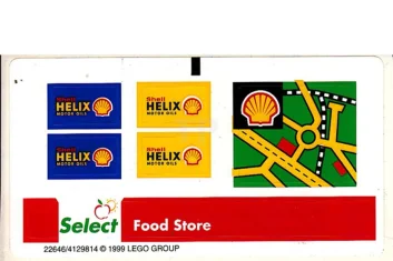 LEGO Sticker for Set 1254 