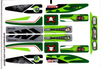 LEGO Sticker for Set 8863 - Sheet 2