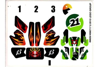 LEGO Sticker for Set 8896