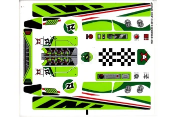 LEGO Autocollant pour l'ensemble 8899 - Feuille 1