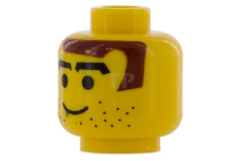 LEGO Tête de figurine avec motif de barbe