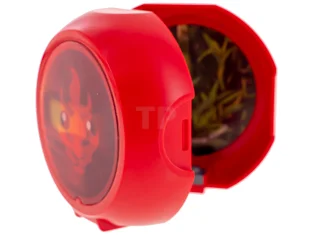 LEGO Container, Pod with Light Bluish Gray 6 x 6 Round…