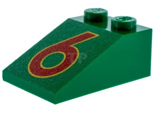 LEGO Pendenza 3 x 2 - 33° con schema "6