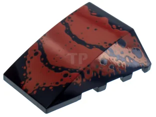 LEGO Dakpan 4 x 4 wig met schaalpatroon