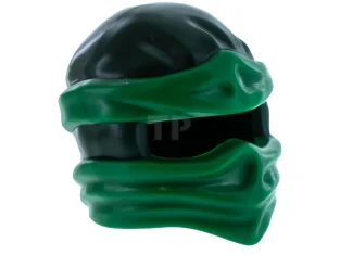 LEGO Minifig, Headgear Ninjago Wrap Type 2 with Green Wraps and…