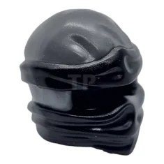 LEGO Minifig, Headgear Ninjago Wrap Type 2 with Black Wraps and…