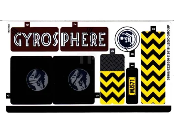 LEGO Autocollant pour l'ensemble 75929