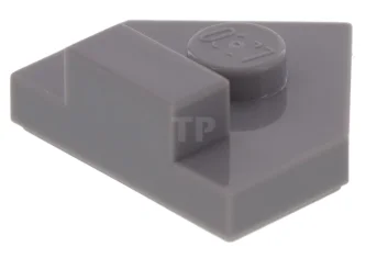 LEGO Plate 2 x 2 Pentagonal with Stud and Raised Tab