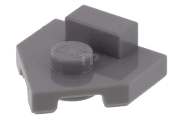 LEGO Plate 2 x 2 Pentagonal with Stud and Raised Tab