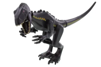 LEGO Dino Indoraptor con corpo e dorso neri - Assemblaggio completo