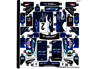 LEGO Sticker for Set 75885