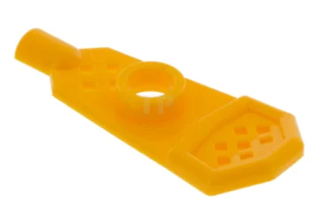 LEGO Minifig, Esquí de nieve Footgear - Parte delantera corta