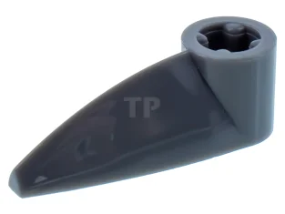 LEGO Bionicle 1 x 3 Tand met asgat