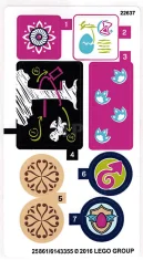 LEGO Sticker for Set 41173 (International Version)