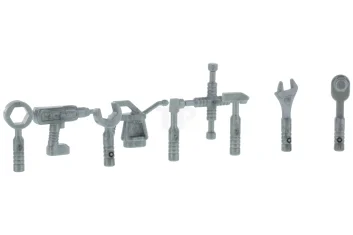 LEGO Minifig, Utensilios, 9 en bolsa (Multipack)