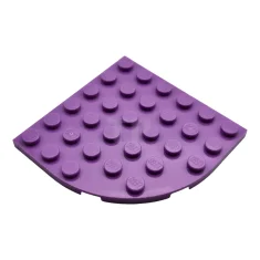 LEGO Plate 6 x 6 Round Corner