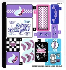 LEGO Sticker for Set 41351