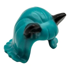 LEGO Minifig/bambola dai capelli di media lunghezza con orecchie da gatto