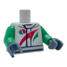 LEGO Torso (complete) with Octan Logo Pattern