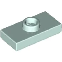 LEGO Plate, Modified 1 x 2 with 1 Stud without Groove…