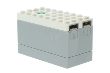 LEGO Elektrischer 9V-Batterie Box Powered Up Bluetooth HUB mit leicht bläulich-grauer…