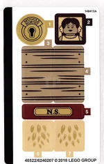 LEGO Sticker for Set 75952 