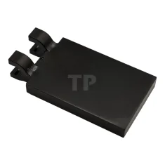 LEGO Fliese, modifiziert 2 x 3 mit 2 Klammern (dicke U-Klammern)